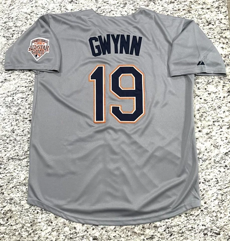 Tony Gwynn 1992 San Diego Padres All-Star Patch Jersey (Size L) NWOT Cover