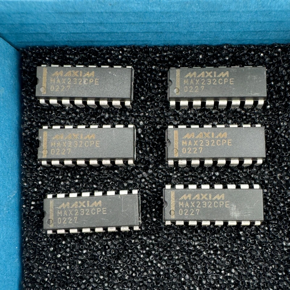 IC TRANSCEIVER MAX232CPE Analog Devices - 6PCS - Image 1 of 1