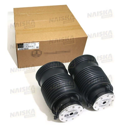 Par de bolsas de resorte de suspensión neumática trasera izquierda y derecha PARA MERCEDES CLASE C W205 C205 Foto 1 de 4