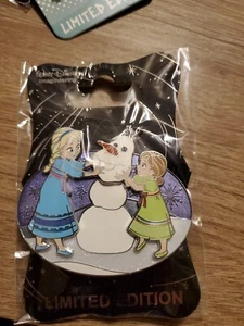 Disney Pin Elsa & Anna Do You Wanna Build a Snowman LE 250 WDI Olaf Frozen - Bild 1 von 2