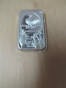 COCA COLA 75 ANIVERSARIO VERANO S. C. 1 OZ PLATA ARTE BAR 999 WWM-88 1978 - Imagen 1 de 4