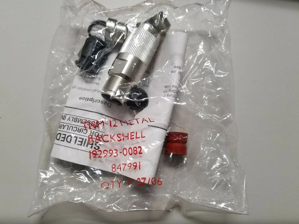 ITT CANNON 192993-0082 Campana blindada recta/TNM carcasa trasera de metal 56,6 mm  Foto 1 de 1