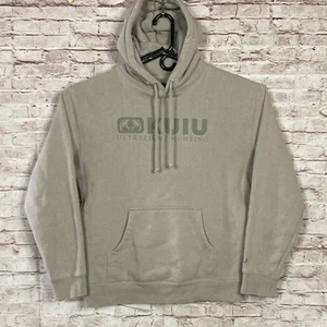 Sudadera con Capucha KUIU Para Hombre Sudadera con Capucha Talla Mediana Beige Mezcla de Algodón - Imagen 1 de 14