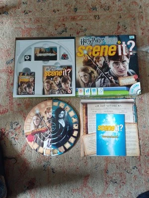 Harry Potter Scene It The Complete Cinematic Journey DVD Board Game Christmas - Image 1 of 4