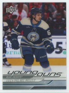 2024-25 Upper Deck Young Guns Acetate Luca Del Bel Belluz Rookie #214 C79 - Picture 1 of 2