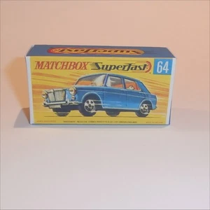 Caja de reproducción estilo Matchbox Lesney Superfast 64 c Morris MG 1100 G - Imagen 1 de 4