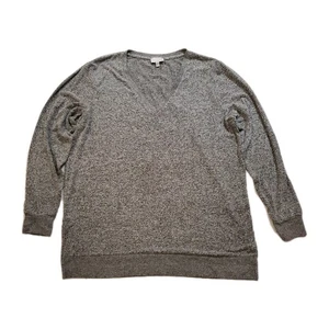 Suéter Lucky Brand Gris Jaspeado Cuello en V Talla XL - Imagen 1 de 7
