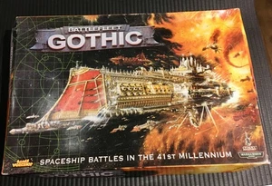 Games Workshop Battlefleet Gothic 41st Millennium 1999 Boxed game un-painted - Picture 1 of 4
