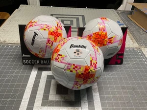 ¡Oferta! 3 NUEVAS PELOTAS DE FÚTBOL deportivas FRANKLIN MLS talla 5 leer sobre envío $) - Imagen 1 de 4