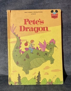 Vtg Walt Disney Pete's Dragon Book Club TRUE First Edition 1980 Hardcover #1 A - Picture 1 of 15