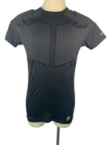 Nike Pro Combat Dri-Fit Compression Shirt with Pads Boys XXL (2942) - Picture 1 of 4