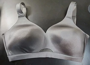 New Cacique Lane Bryant 40D No Wire Grey Womans Lightly Lined Bra NWT - Picture 1 of 7