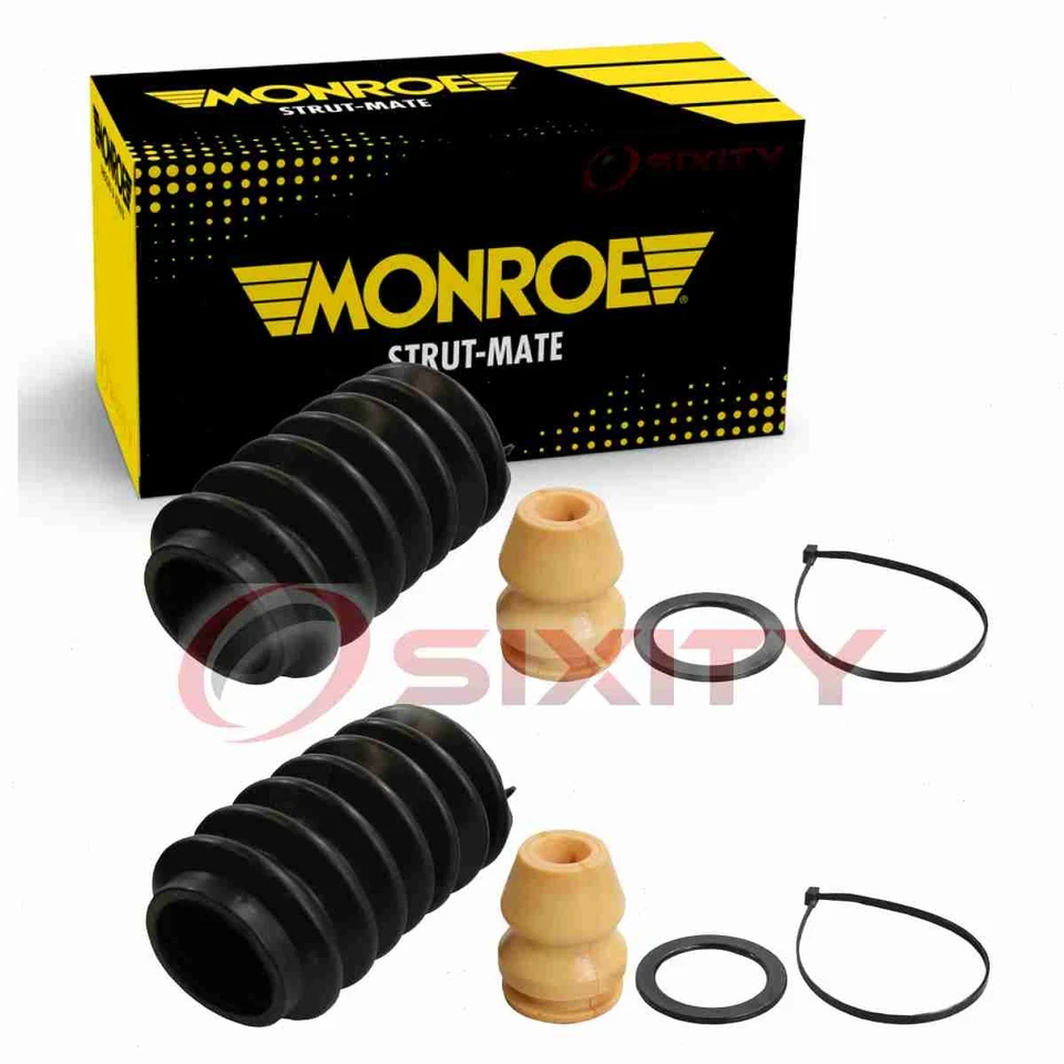 Fuelles de puntal de suspensión delantera Monroe Strut-Mate 2 piezas para 1978-1989 VH Foto 1 de 4