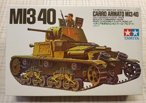 Italian WW2 Tank M13/40 - 1/35 Item 35034 Tamiya - Foto 1 di 3