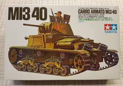Italian WW2 Tank M13/40 - 1/35 Item 35034 Tamiya - Immagine 1 di 3