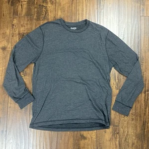 Old Navy Classic Crew Neck Long Sleeve Shirt Black Heather Men’s Size XL - Picture 1 of 7