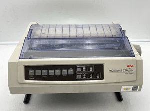 Oki Microline 320 Turbo 9 Pin Dot Matrix Printer - Picture 1 of 10