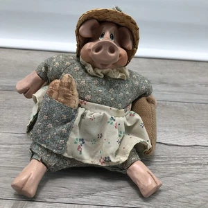 Figura de cuidador de estante The Country Folks Pig “MS HOGMORE” - Imagen 1 de 8