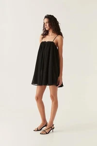 Aje Filigree Sweetheart Mini Dress Black Cocktail Event Party Evening Size 8 - Picture 1 of 15