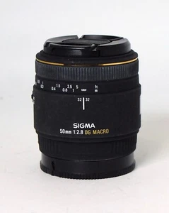 Sigma 50mm 1:2.8 DG Macro EX Series Sony Minolta Maxxum Auto Focus Digital DSLR - Picture 1 of 3