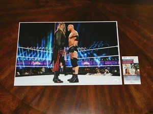 GOLDBERG WCW WWE HOF SIGNED 12X18 PHOTO JSA COA!!! - Picture 1 of 1