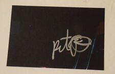 Pete Yorn Signed Autographed 4x6 Cut Signature Card COA