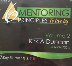 6 Mentoring Principles To Live By: 3 Key Elements Volume 2 AUDIO BOOK CD Duncan - Picture 1 of 1