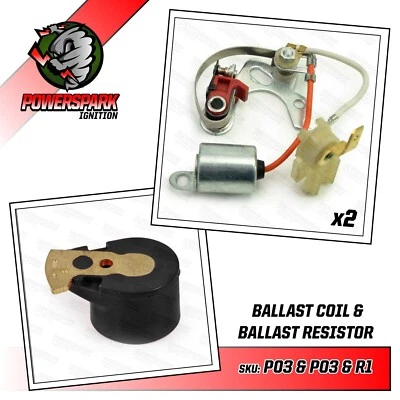 2 x Lucas 25D Points Sets with 1 x Powermax Red Rotor Arm for MGB and more - Image 1 of 4