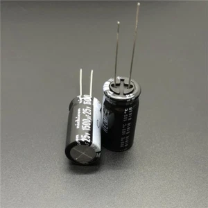 10/100pcs 1500uF 25V Nichicon HE 12.5x25 25V1500uF Super Low Impedance Capacitor - Picture 1 of 2