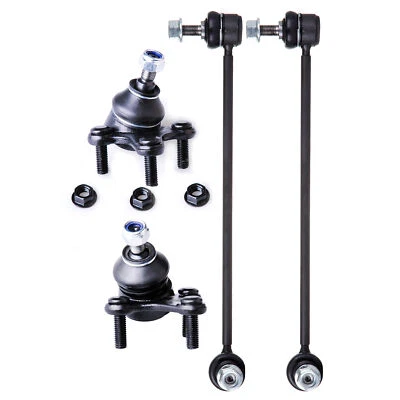 4x Front Lower Ball joints Sway Bar End Linkage For 2006-2009 Volkswagen Jetta - Image 1 of 4
