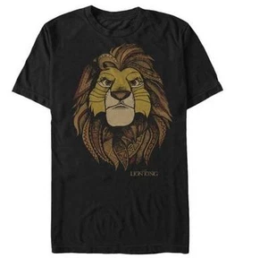 Camiseta Gráfica El Rey León CABEZA SIMBA ~ Para Hombre ~ L Grande y XL ~ NUEVA - Imagen 1 de 1