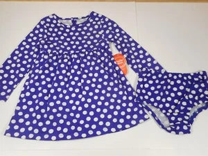 Girls Dresses Baby Outfits Dress & Panty Set Toddler 0/3,3/6,6/9,12,18,24mo - Picture 1 of 4