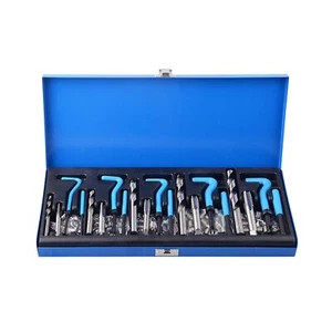 DAYUAN 131PC SAE Thread Repair Kit, HSS Drill Helicoil Kit Standard, 1/4" 5/1... - Picture 1 of 8