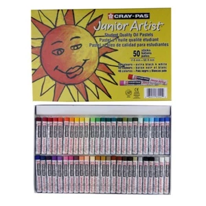 Cray-Pas Junior Artist Oil Pastels 50-Color Set - Picture 1 of 1