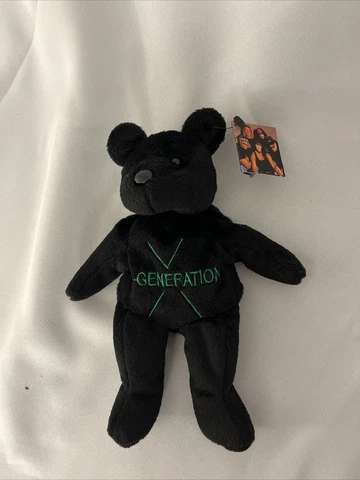 WWF ATTITUDE BEARS ~ D-GENERATION X ~ NEW W/ TAGS ~ 1999 TITAN SPORTS WWE PLUSH Cover
