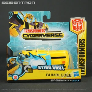 STING SHOT BUMBLEBEE Transformers Cyberverse 1-Step Changer Hasbro 2019 Neu - Bild 1 von 11