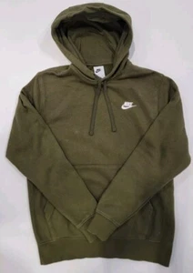 NIKE YOUTH SMALL HOODIE  OLIVE GREEN PRE-OWNED - Picture 1 of 4