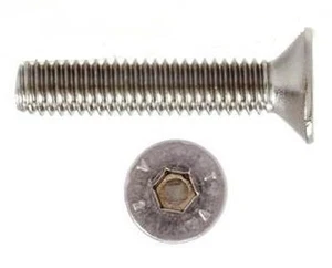 Edelstahl Schrauben DIN7991 Senkkopf Innensechskant V2A VA - Bild 1 von 1