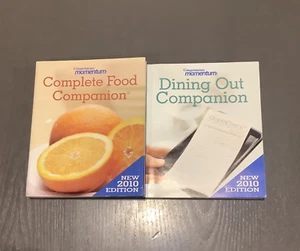 Weight Watchers Complete FOOD COMPANION Dining Out 2010 MOMENTUM Book Set Points - Picture 1 of 4