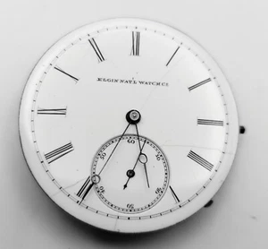 Ant 1885 Elgin 15j pocket watch movement sz 16s grade 4 class 24 Model 3 RUNS - Picture 1 of 2