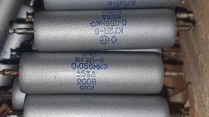 Teflon Kondensator K72P-6 0,056uF 200V UdSSR NOS Posten 4 Stück + - Bild 1 von 1