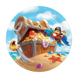 Pirate Treasure Plates 7” 8CT - Picture 1 of 2