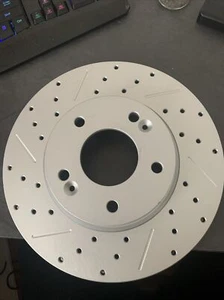 Disc Brake Rotor-Front Genuine Geomet Coated Rotor Power Stop - Picture 1 of 1