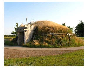 Knife River Indian Villages National Historic Site 8x10 Photo On 8.5" x 11" - Picture 1 of 1