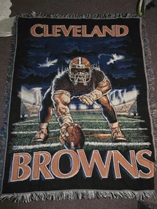 Cleveland Browns NFL 60" x 48" Acrylic Throw Blanket Northwest Company - Picture 1 of 1