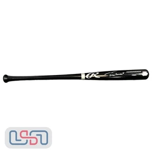 Trea Turner Philadelphia Phillies Signed Rawlings Black Adirondack Bat BAS - Picture 1 of 5