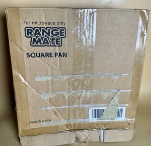 Range Mate Microwave Square Pan Blue with Lid & Grill Plate – New in Box - Picture 1 of 5