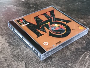Playstation 1 PS1 Custom Fanmade Repro Ersatz Hülle /  Mortal Kombat 3 - Bild 1 von 3