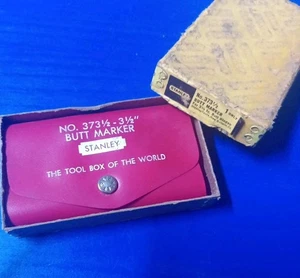 Stanley No.373 1/2-3 1/2" Po Marker Etui Box enthalten  - Bild 1 von 3
