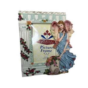 Vintage Dolgencorp Family Tradition Picture Frame 3 1/2" x 5" Resin Angel NEW - Bild 1 von 2